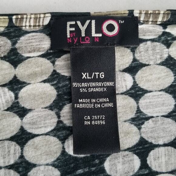 Fylo by Nylon Women's Plus Size Empire Waist Short Sleeve Short Dress/Long Top - Picture 3 of 6